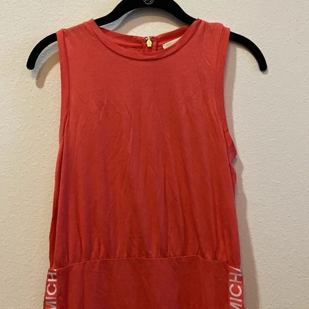Michael Kors sleeveless dress NWT Sangria color Sz S Modal material